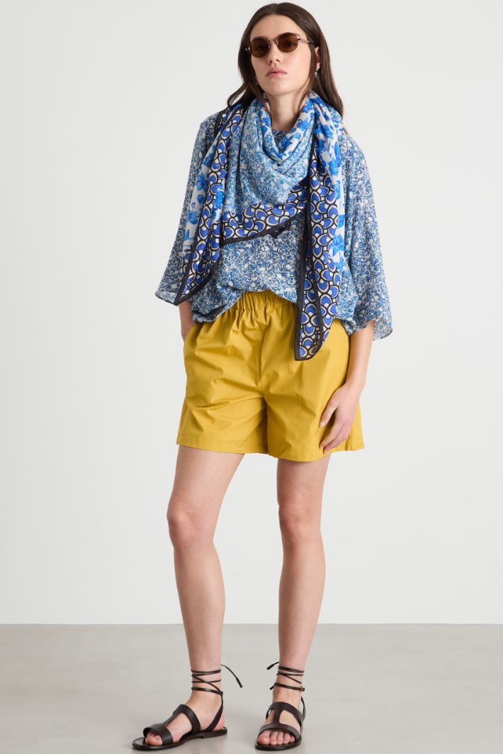 Poplin shorts Intrend