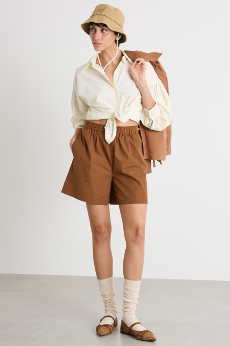 Poplin shorts Intrend