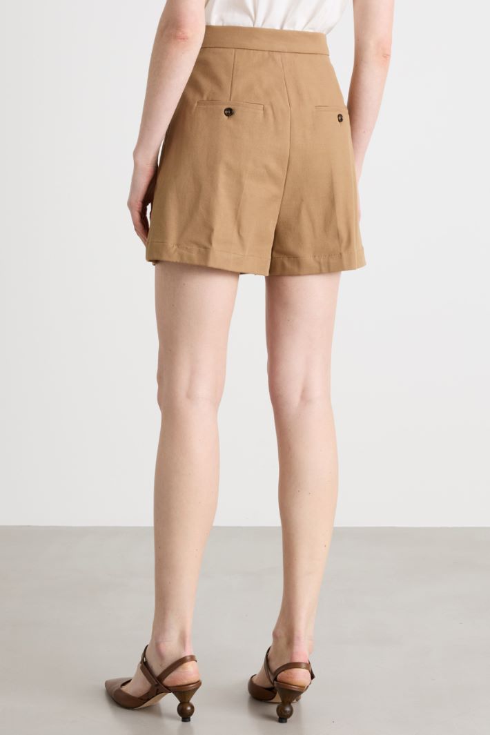 Stretch-cotton shorts Intrend - 4