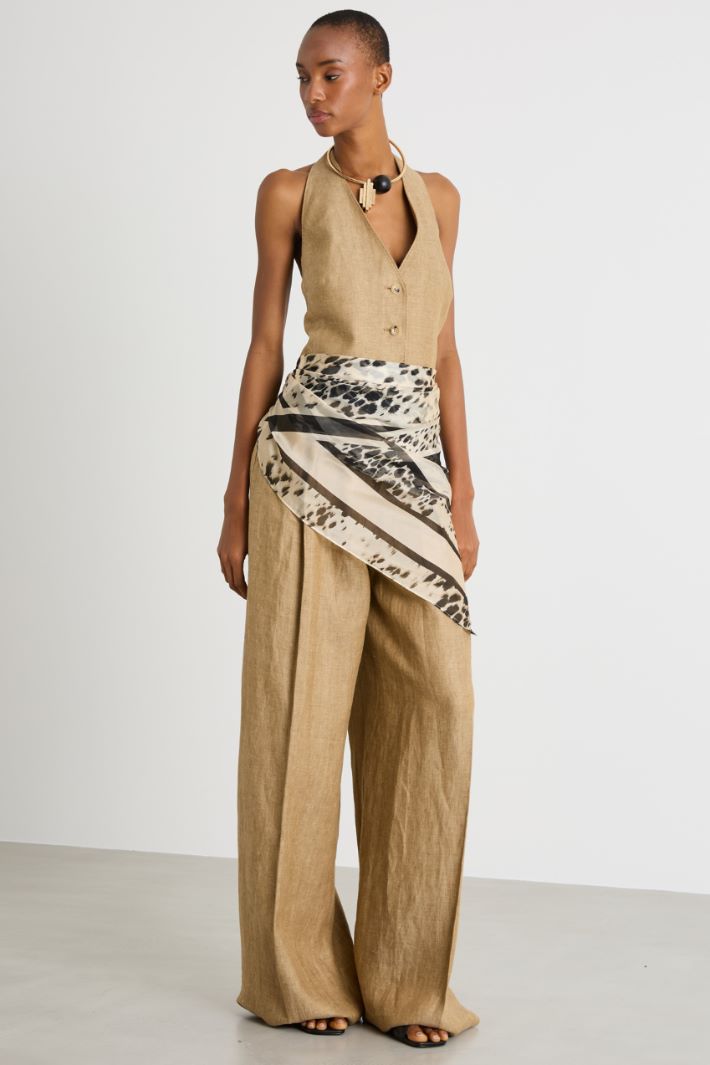 Backless waistcoat Intrend