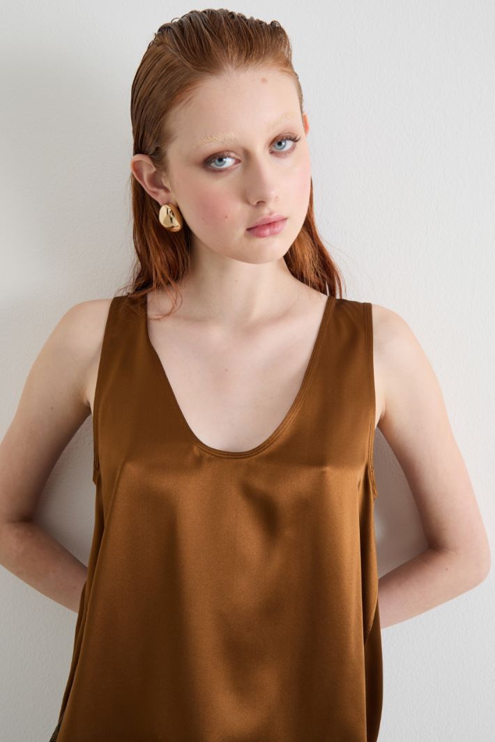 Fluid satin top Intrend - 3