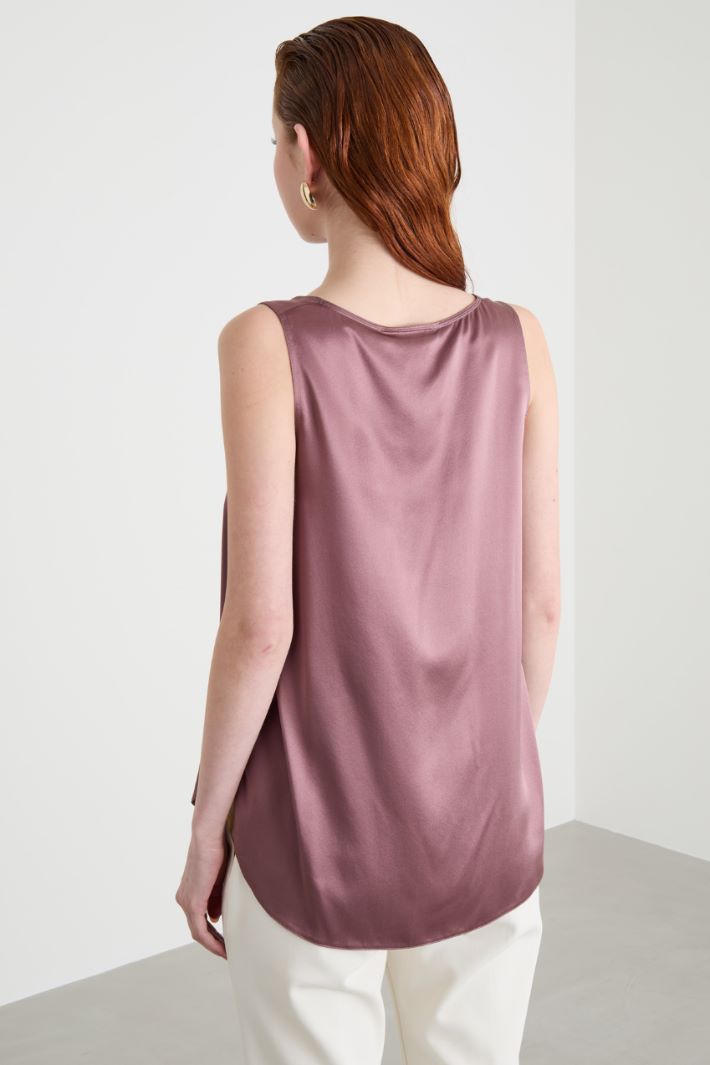 Fluid satin top Intrend - 4