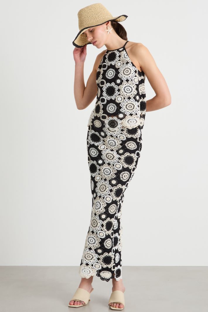 Macramé top Intrend