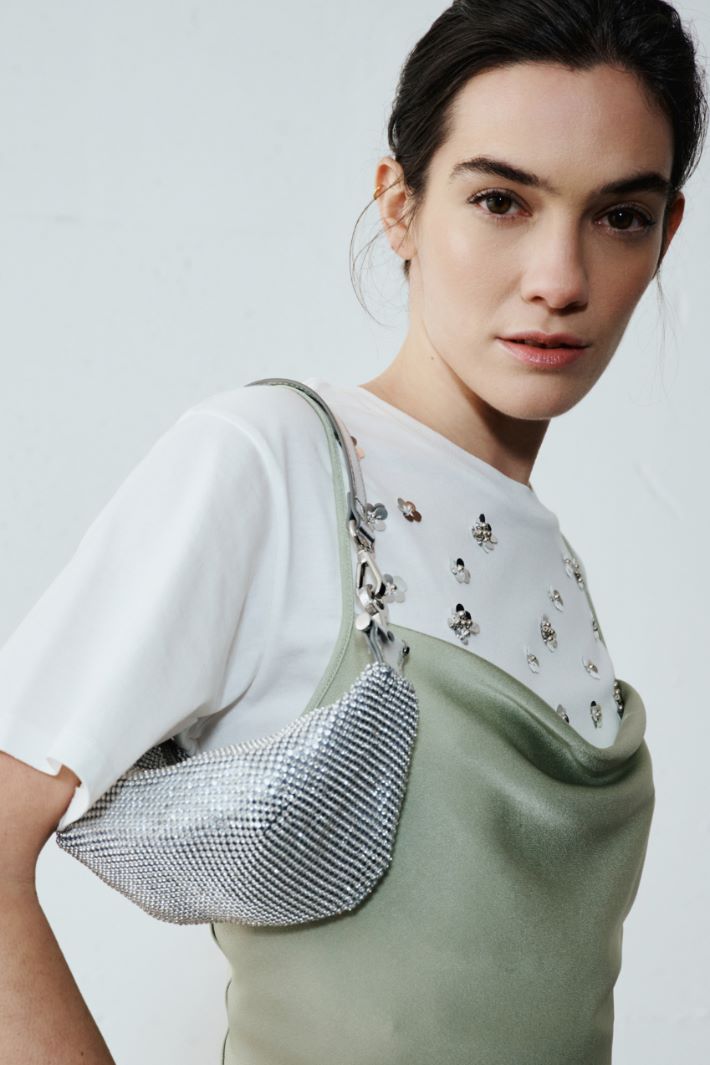 Fluid satin slip top Intrend - 6