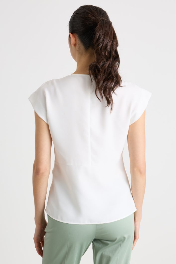 Blusa in raso opaco Intrend - 4