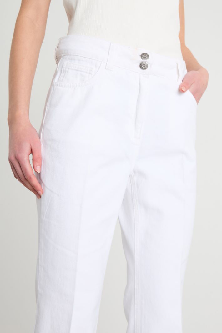 Jeans con piega stirata Intrend - 3