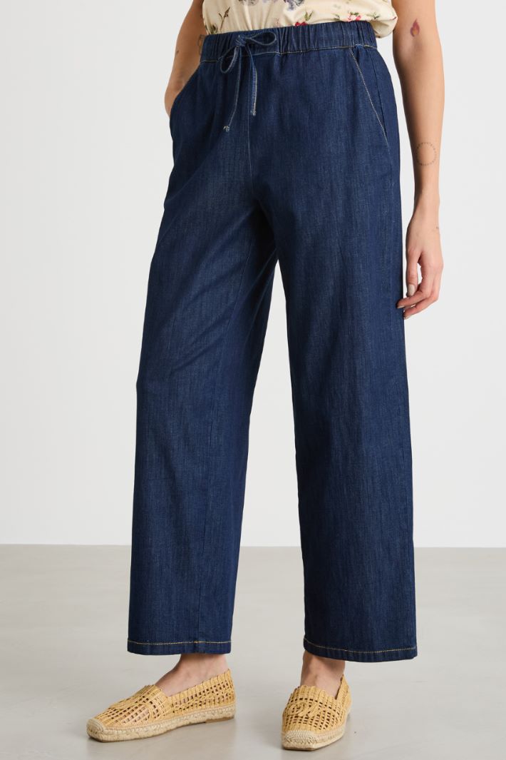 Drawstring jeans Intrend - 2