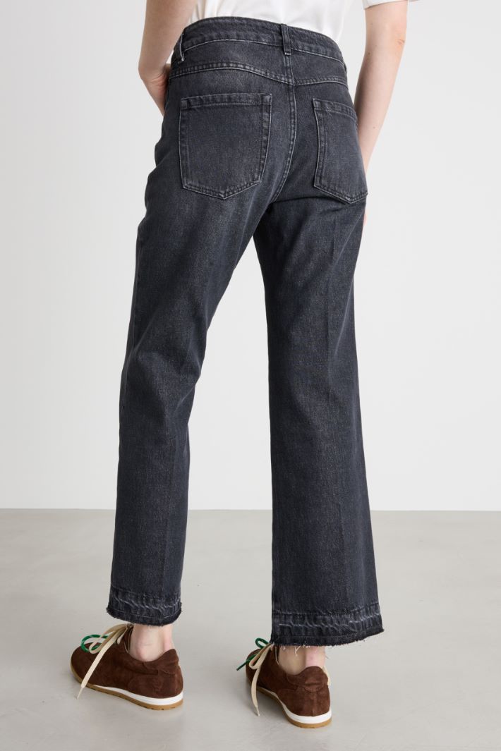 Jeans con fondo sfrangiato Intrend - 4