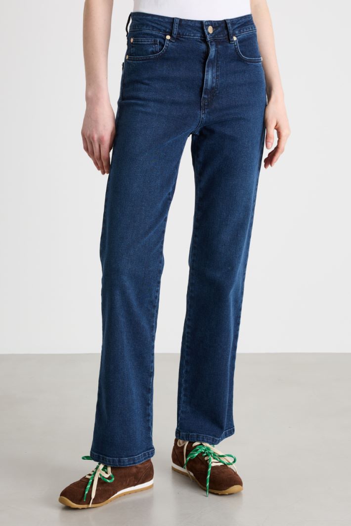 Jeans dritto stretch Intrend - 2