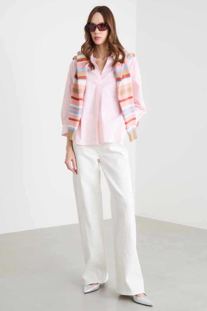 Jeans con gamba larga Intrend