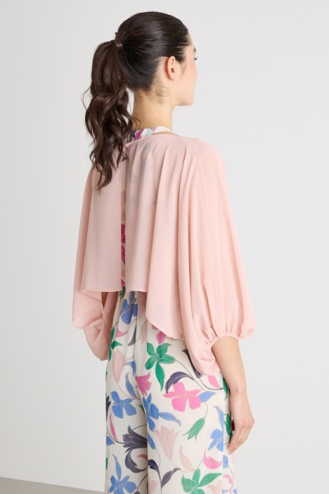 Coprispalle in georgette