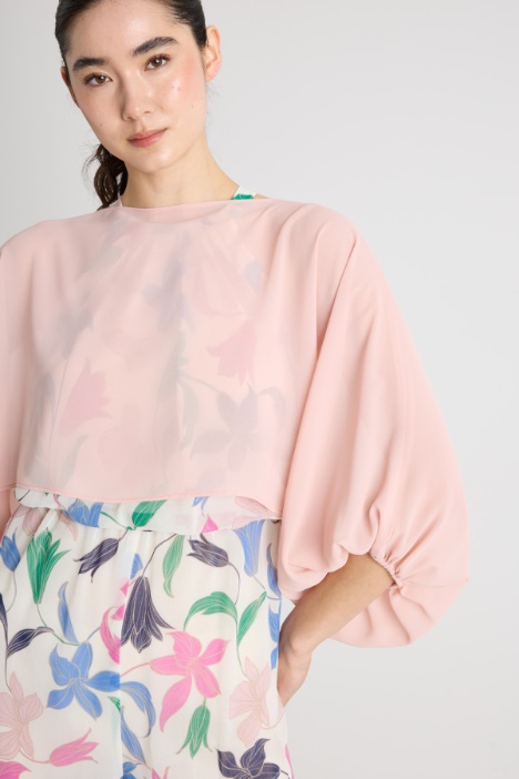 Coprispalle in georgette