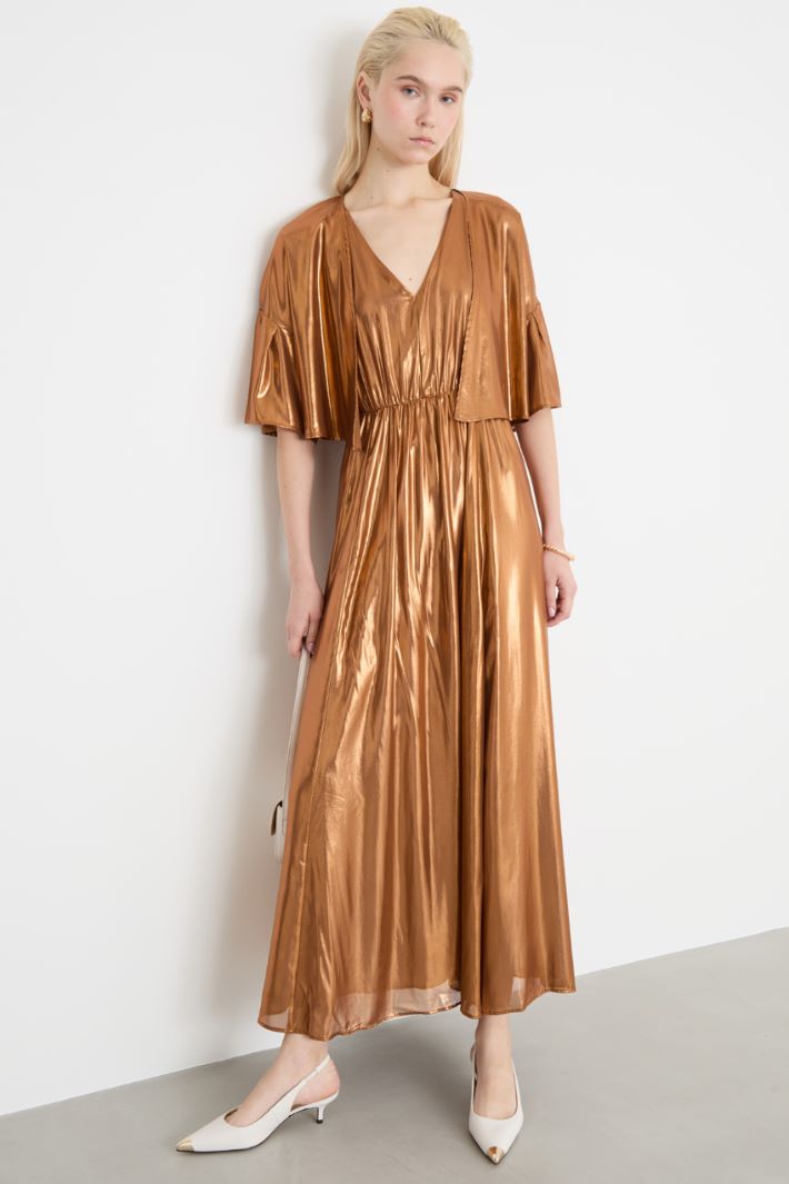 Laminated georgette bolero Intrend