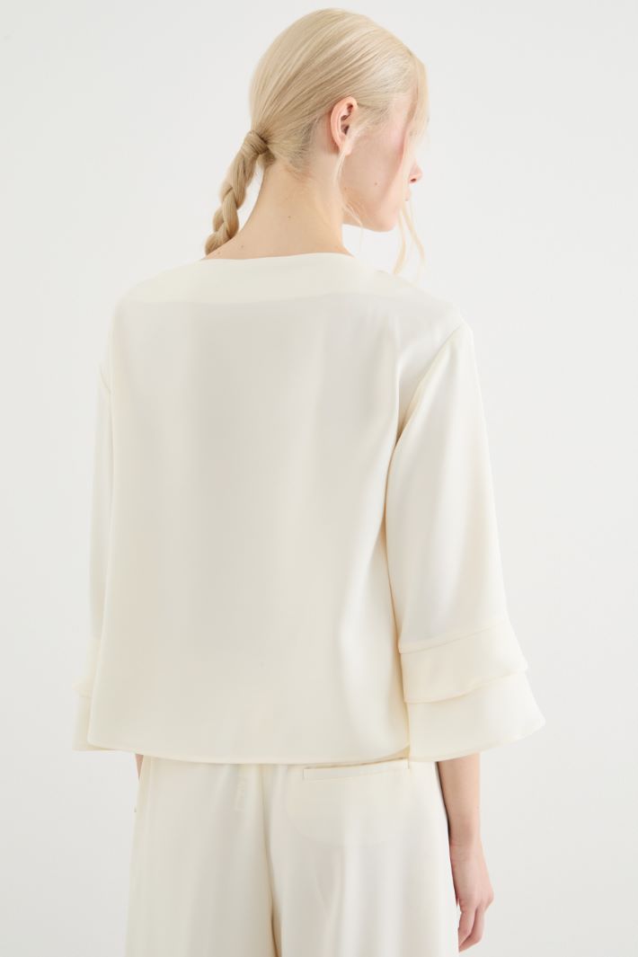 Crepe de chine blouse Intrend - 4