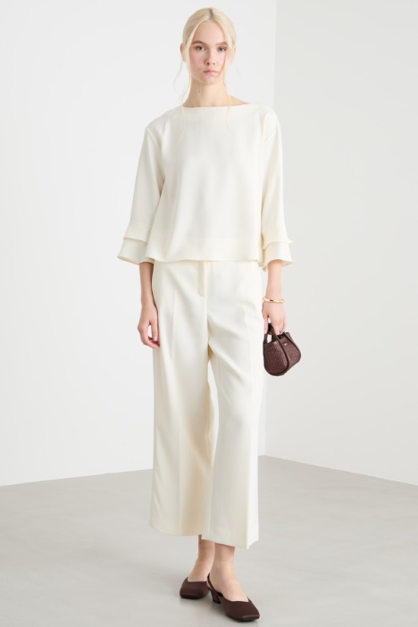 Crepe de chine blouse Intrend