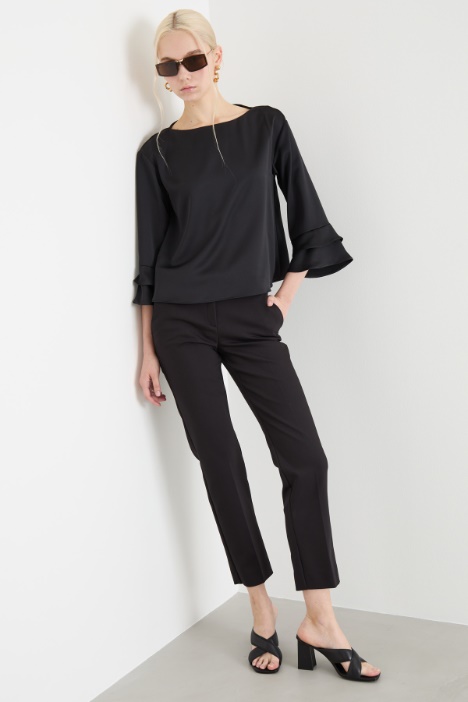 Crepe de chine blouse Intrend