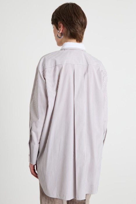 Camisa oversize de popelina