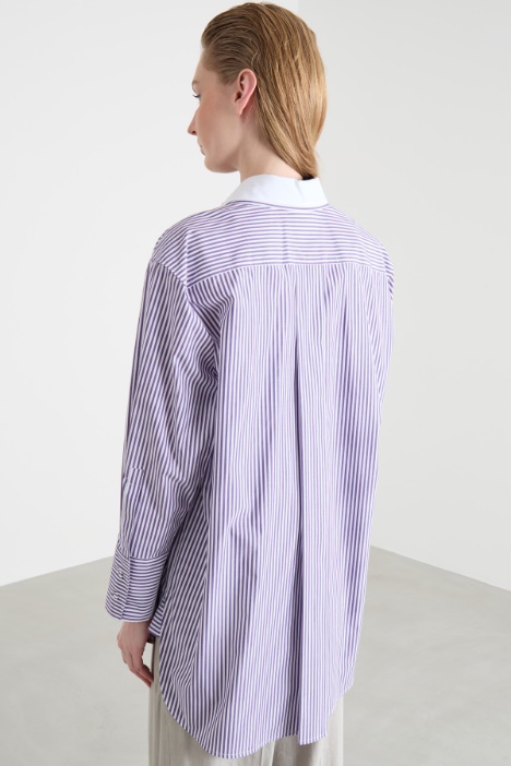 Camisa oversize de popelina