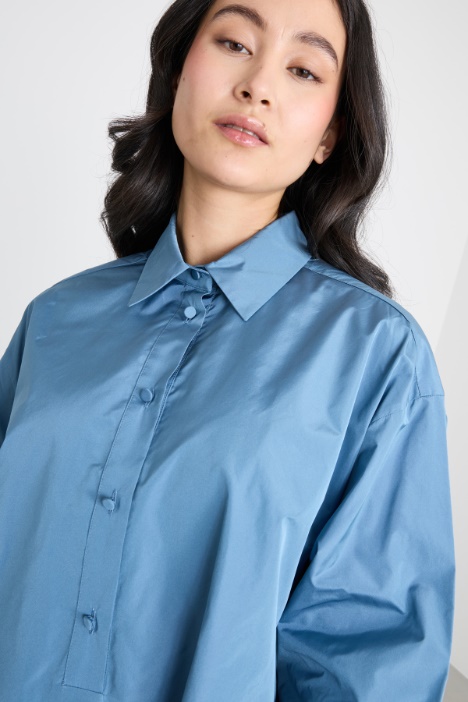 Blusa de tafetán