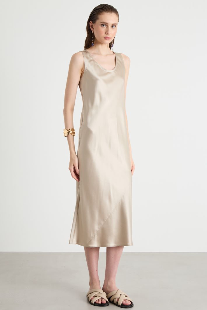 Abito fluido in raso Intrend - 2