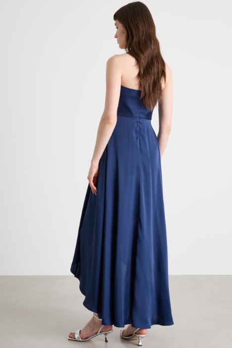 Abito in raso con bustino