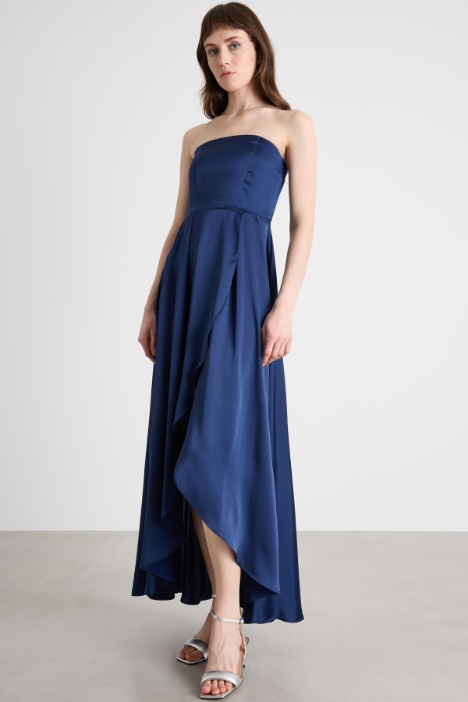 Abito in raso con bustino