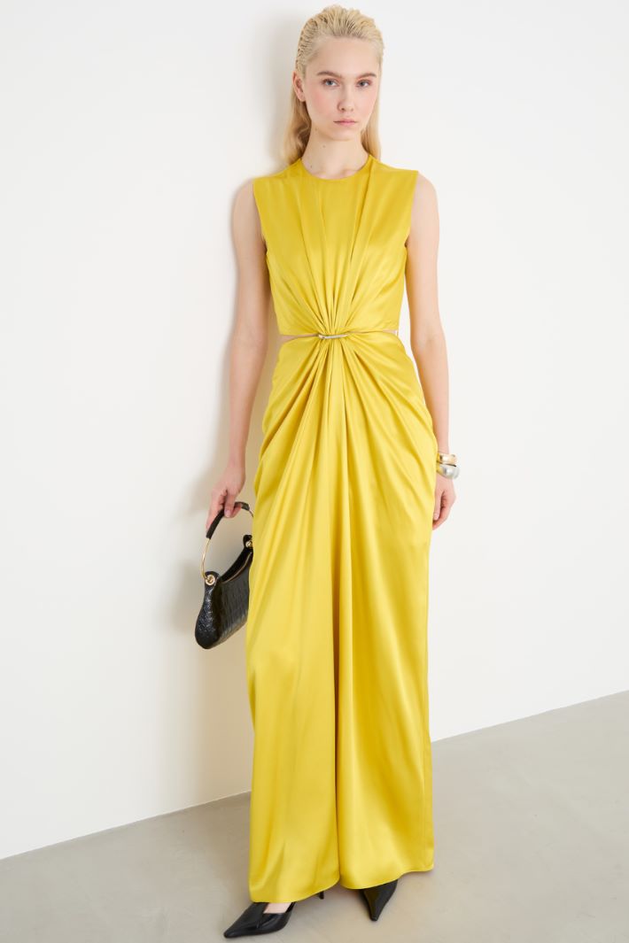 Abito a clessidra in raso Intrend - 2