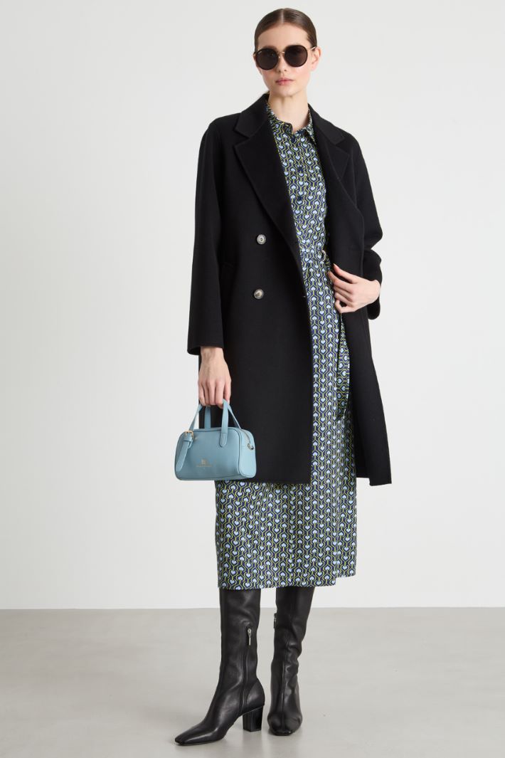 Flowing wrap-effect dress Intrend