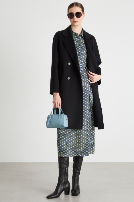 Flowing wrap-effect dress Intrend