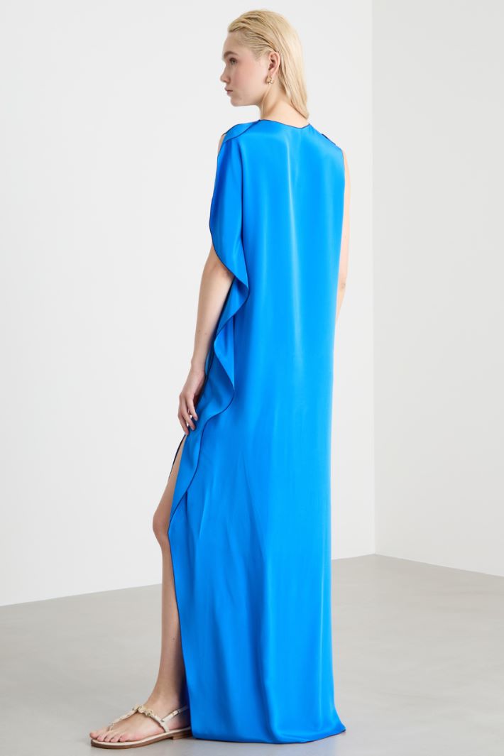 Long dress with maxi flounce Intrend - 4