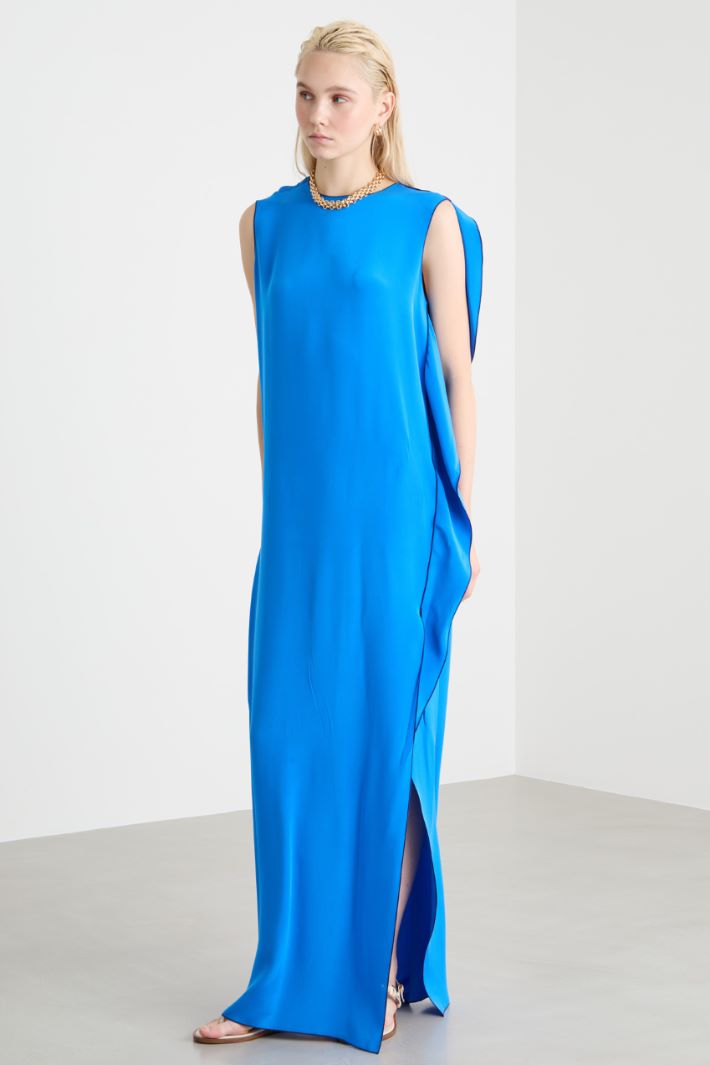 Long dress with maxi flounce Intrend - 2