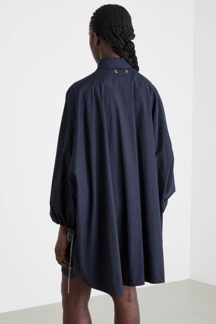 Oversized Poplin Shirt Dress Intrend - 4