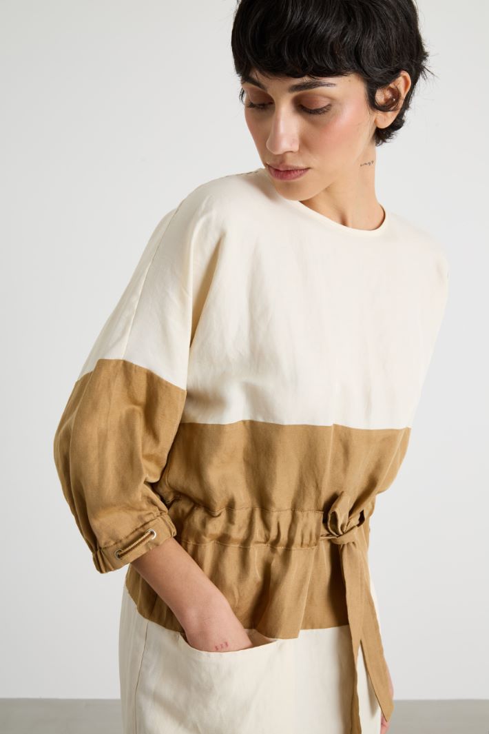 Abito corto con coulisse Intrend - 3