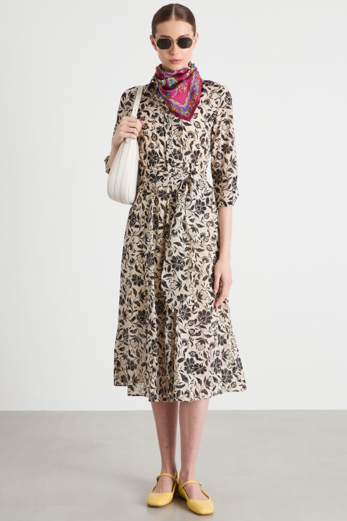 Printed shirt dress Intrend