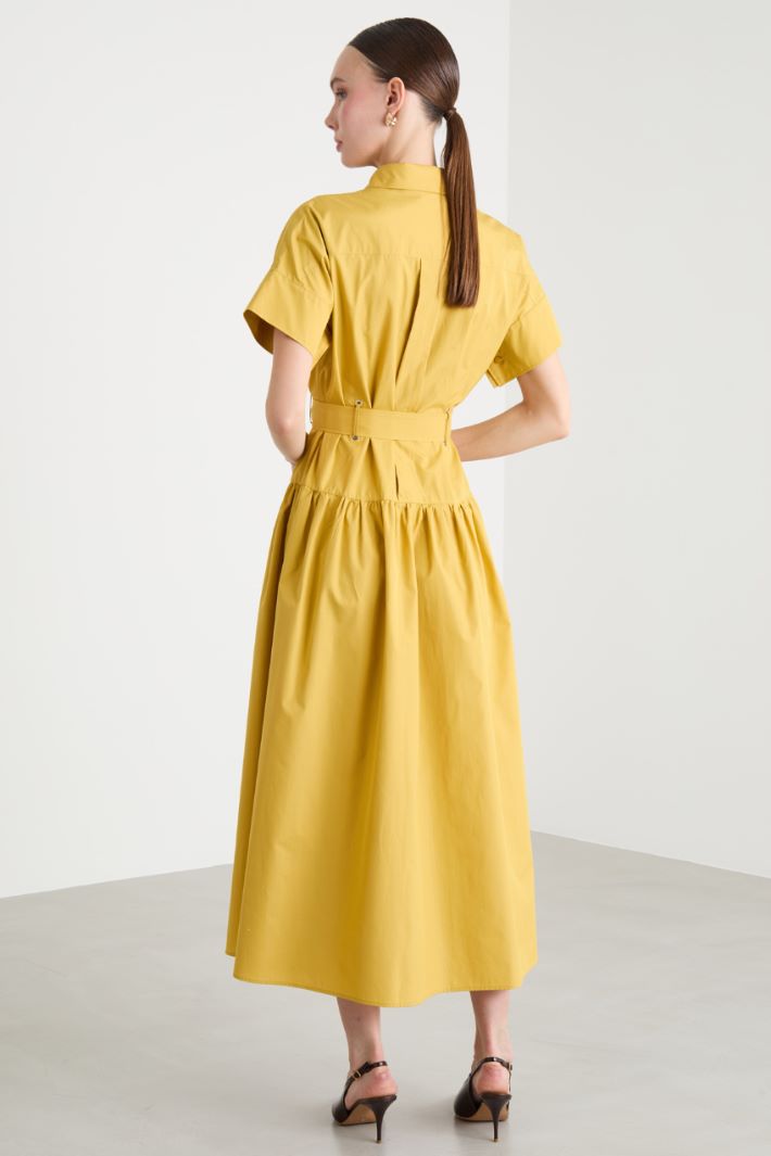 Poplin shirt dress Intrend - 4