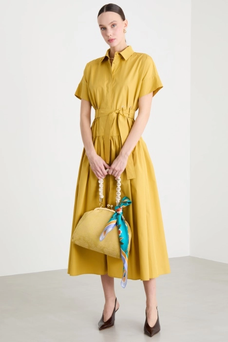 Poplin shirt dress - Intrend