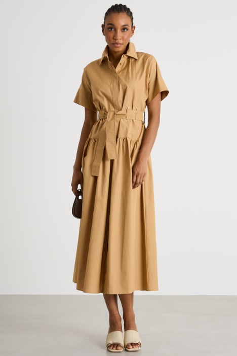 Abito chemisier in popeline Intrend