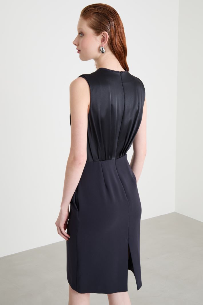 Lightweight cady midi dress Intrend - 4