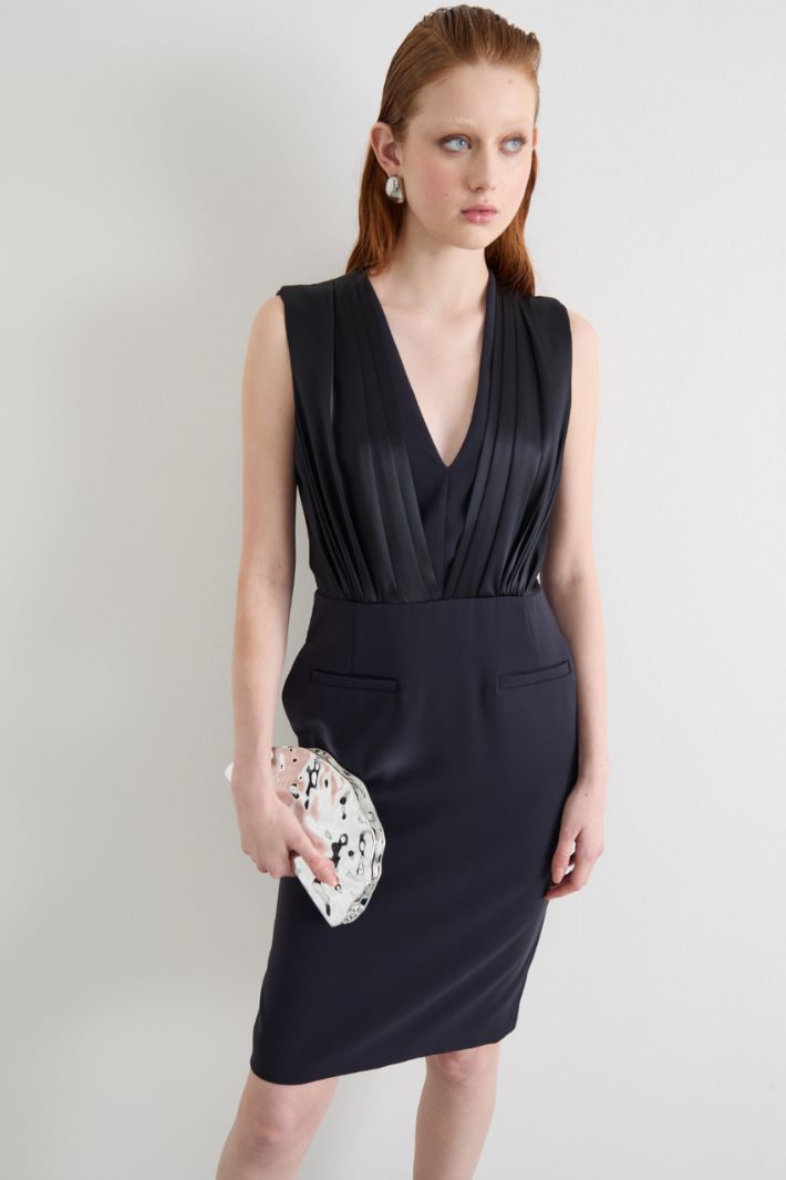 Lightweight cady midi dress Intrend - 2