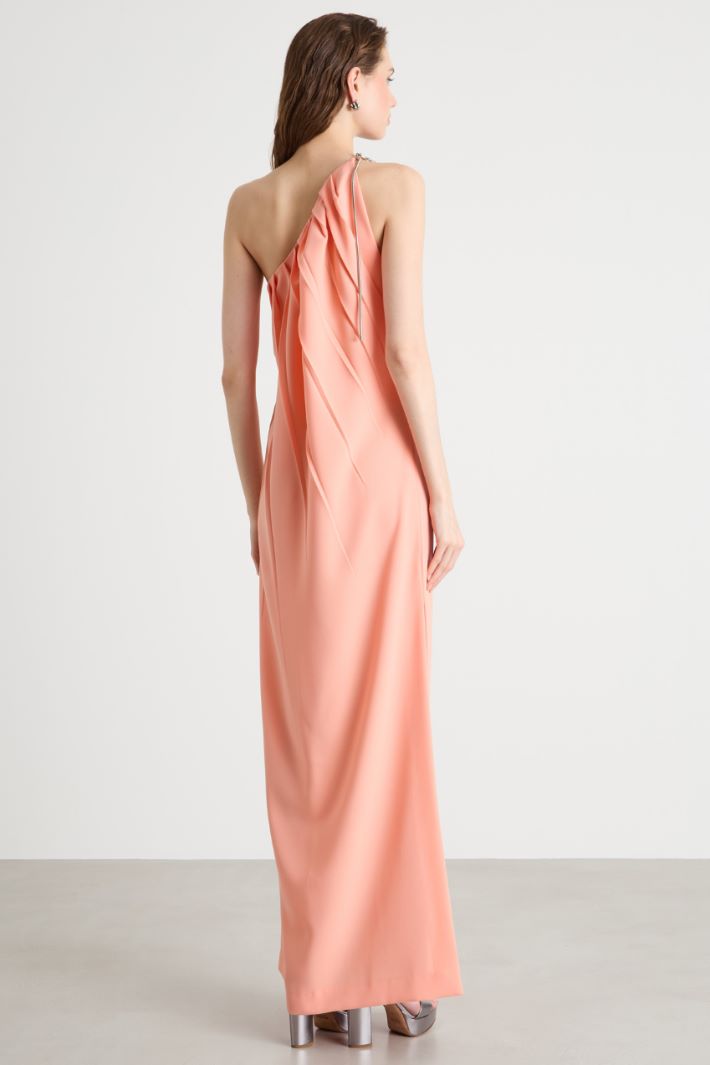 Abito monospalla a pieghe Intrend - 4