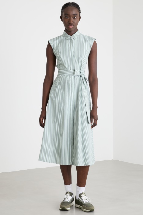 Abito chemisier con cintura