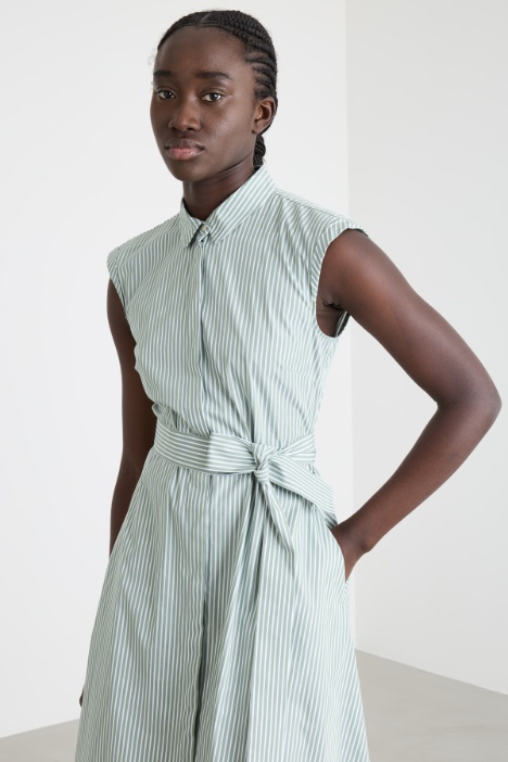 Abito chemisier con cintura