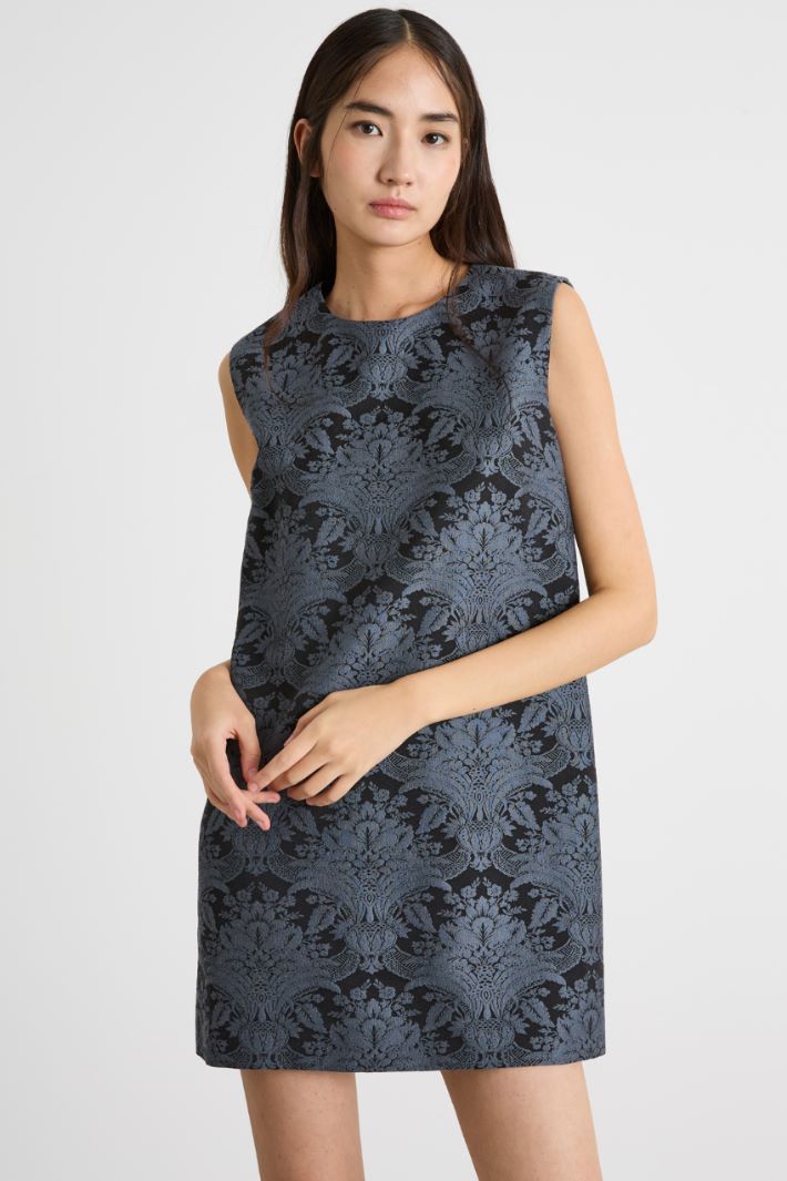 Abito corto in jacquard Intrend - 2