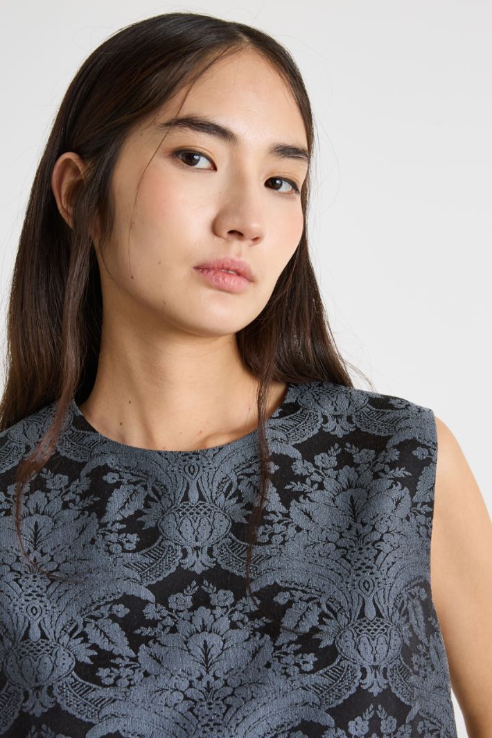 Abito corto in jacquard Intrend - 3