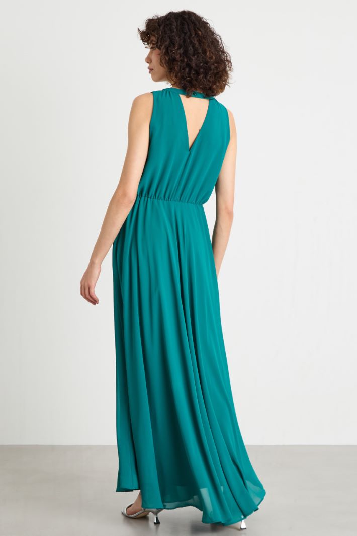 Long georgette dress Intrend - 4