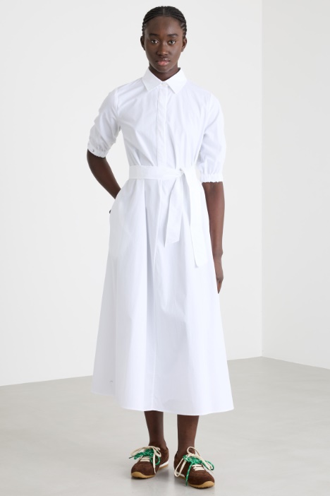 Abito chemisier svasato