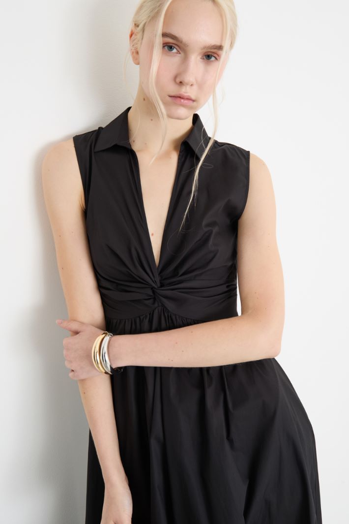 Knot-detail dress Intrend - 3