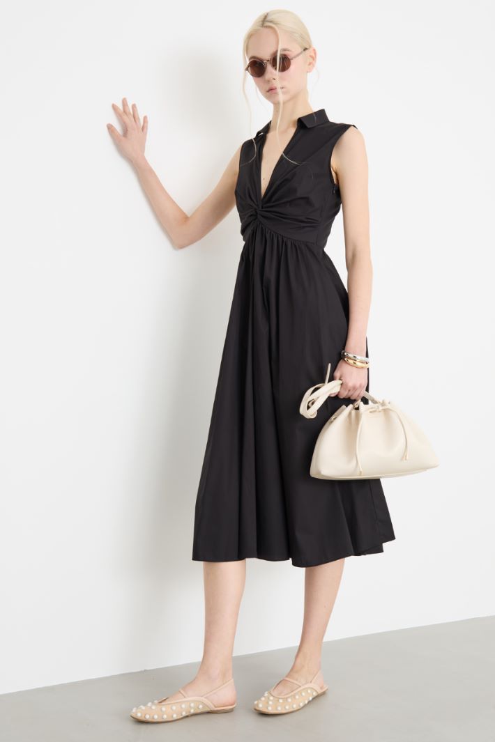 Knot-detail dress Intrend