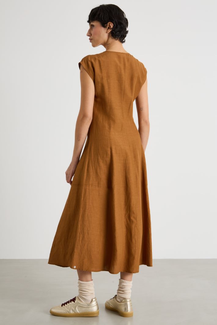 A-line midi dress Intrend - 4