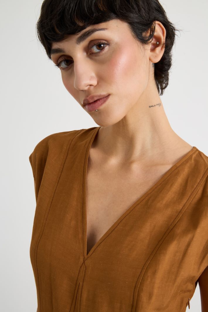 A-line midi dress Intrend - 3